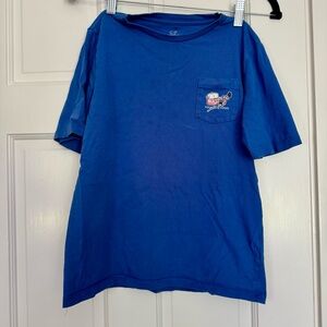 Vineyard Vines Blue Kids Short Sleeve Tee